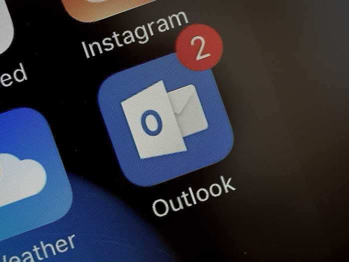 6. Microsoft Outlook: Email program