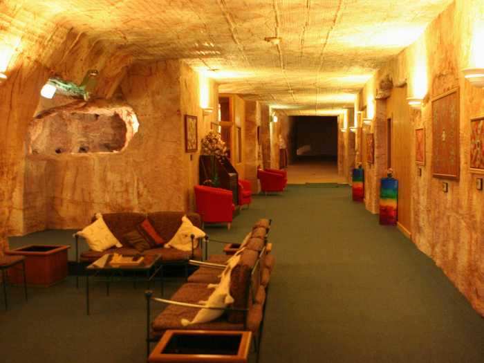 Tourists looking for the authentic Coober Pedy experience can check out the Desert Cave Hotel.