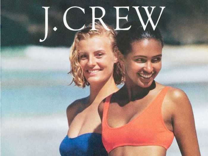 J.Crew first launched as a catalog in 1983 and was originally targeted toward price-conscious customers.