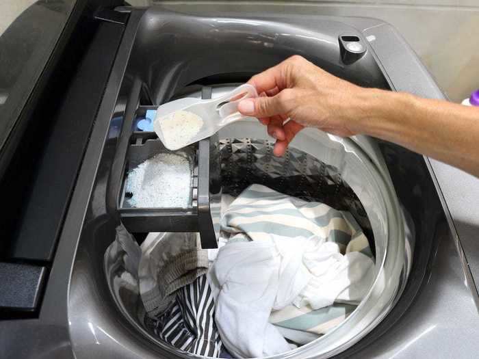 Out of laundry detergent? Make your own using Borax and washing soda.