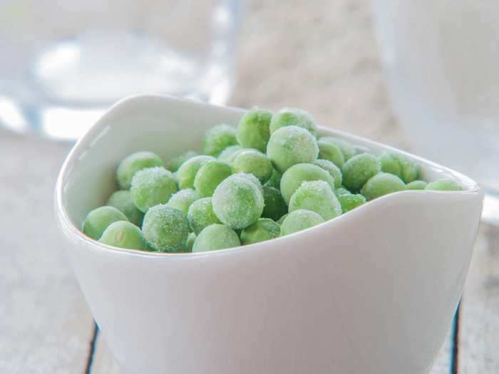 Mealy and fibrous frozen vegetables cook well.