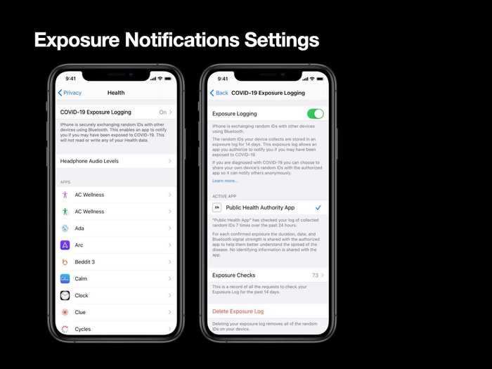 iPhone and Android users will be able to adjust their settings to decide whether to receive COVID-19 notifications.