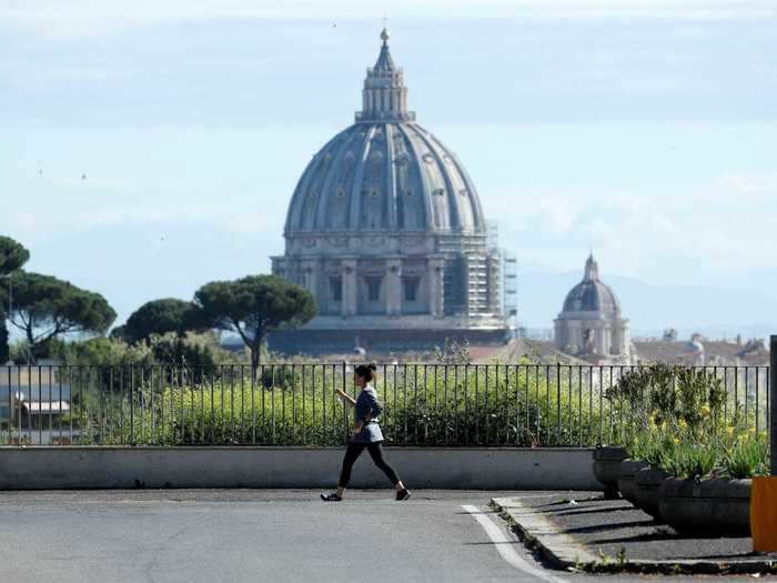 Outdoor exercise is allowed as long as social distance is practiced, according to the BBC.