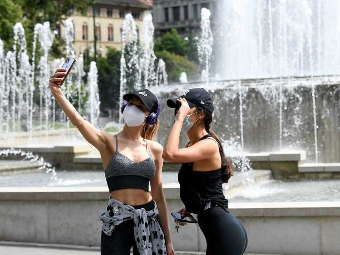 Per the BBC, Italian Prime Minister Giuseppe Conte warns: "If we do not respect the precautions the curve will go up, the deaths will increase, and we will have irreversible damage to our economy. If you love Italy, keep your distance."