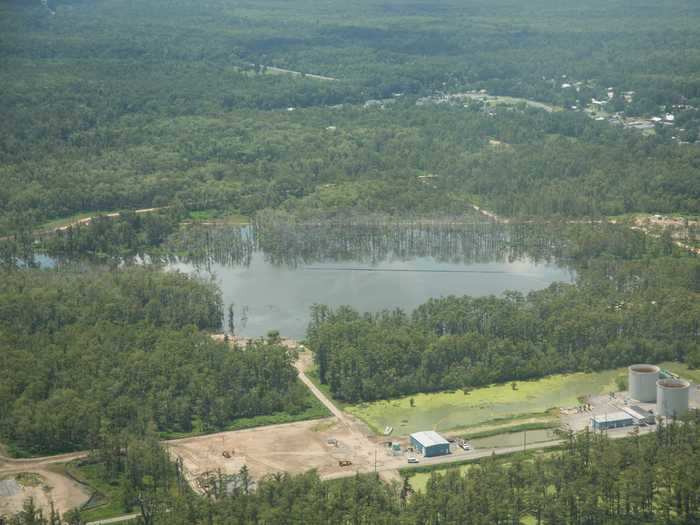 A sinkhole opened up in Louisiana, sparking conspiracy theories throughout the state.