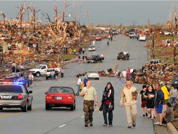 Some people believe the Joplin tornado in 2011 was actually created by the military.