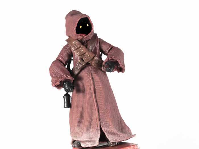 A "Vinyl Cape Jawa" action figure could sell for over $20,000.