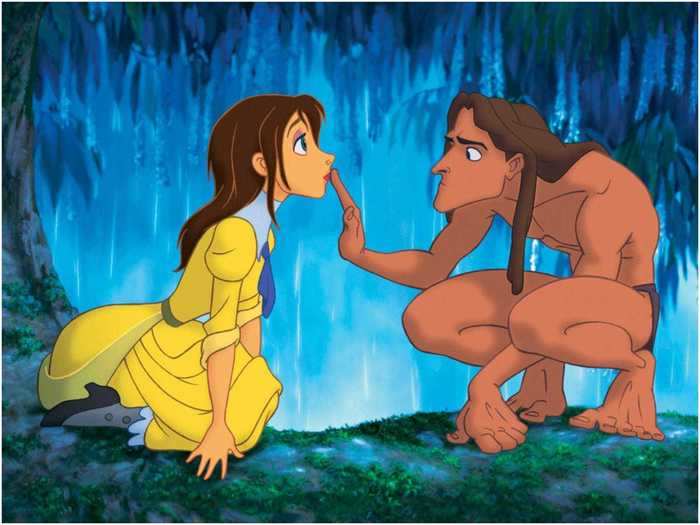 12. "Tarzan" is a Disney classic that centers on Tarzan, a boy abandoned in the jungle and raised by apes, as he encounters humans for the first time.