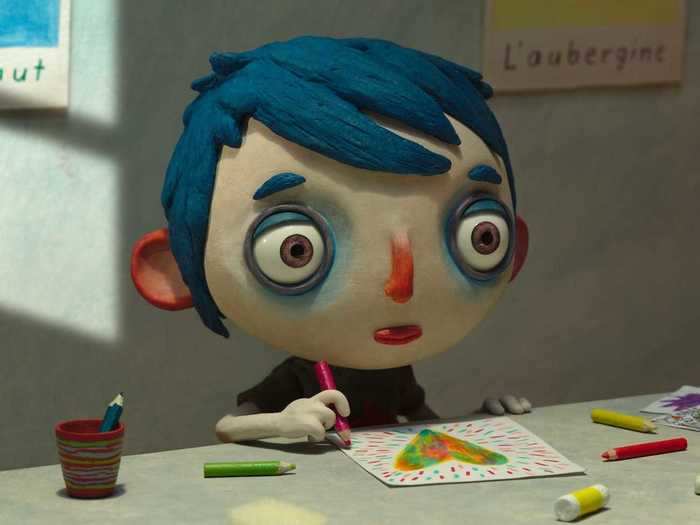 2. "My Life as a Zucchini" is stop-motion animated film about an orphaned boy who tries to make a family for himself.