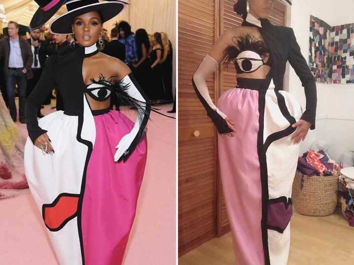 Jessica Cornelus, a Canada-based fashion designer who was laid off because of the pandemic, took it upon herself to recreate Janelle Monae