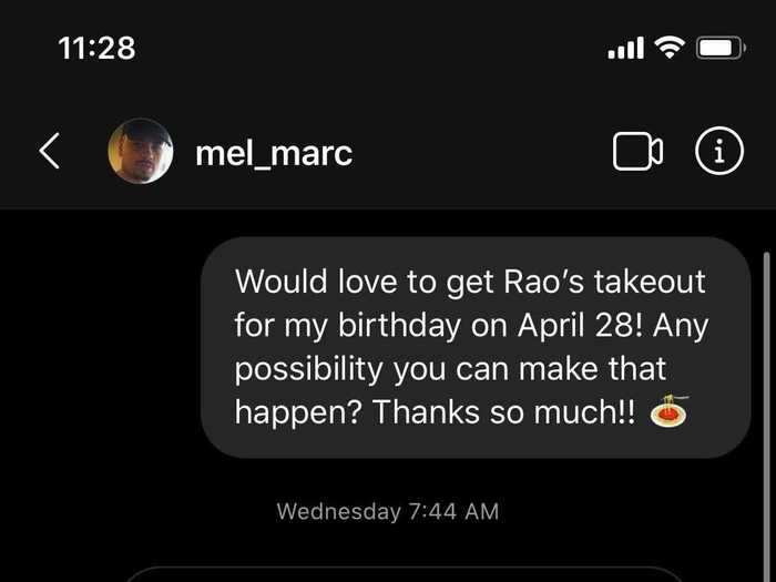 I first messaged Marc on April 21 to inquire about getting an order placed. I heard back on April 29 and was informed that I had been added to a waitlist.