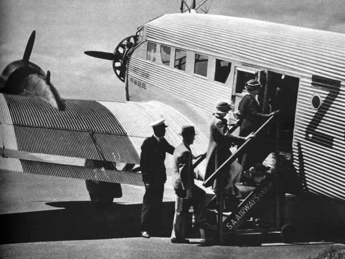 The airline itself dates back to 1934 when South Africa