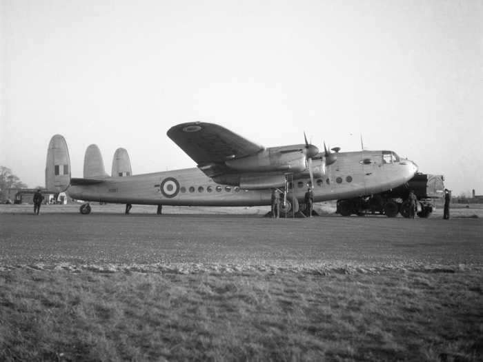 The 34-hour, three-day service initially flown by an Avro York aircraft, stopped in Nairobi, Kenya; Khartoum, Sudan; Cairo, Egypt; and Castel Benito, Libya, before arriving in Bournemouth, England.