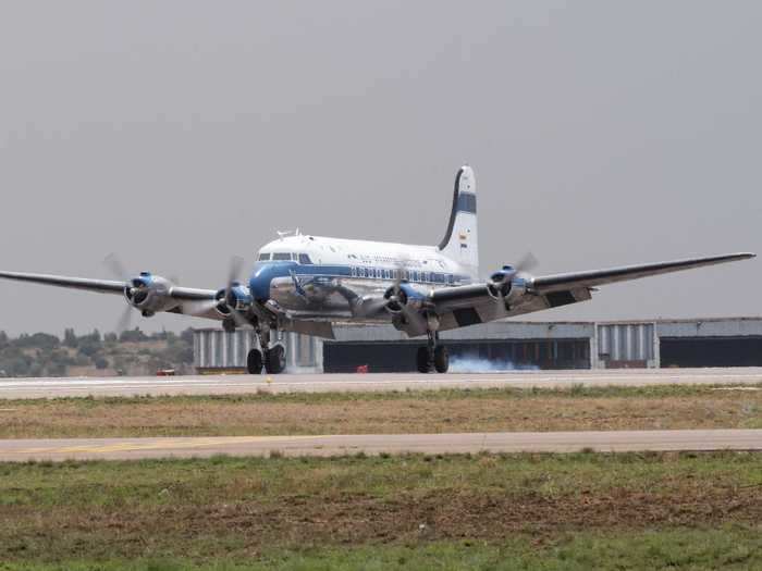 More modern aircraft from Western manufacturers including the Lockheed Constellation L-749 and Douglas DC-4 were later added, helping fuel international expansion.