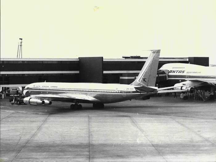 The 1960s then saw further expansion to South America, with flights to Rio de Janeiro, and then North America, with flights to New York, using the Boeing 707.