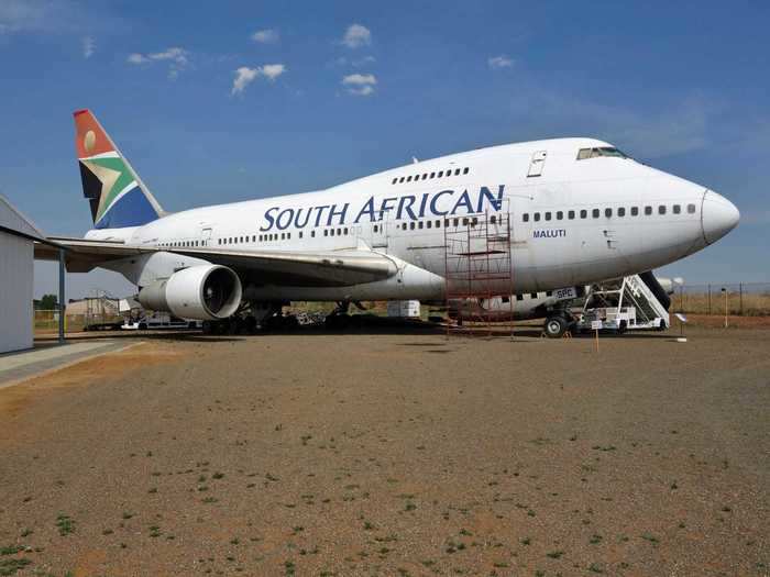 South African was also one of the first commercial operators of a unique Boeing product, the 747SP.