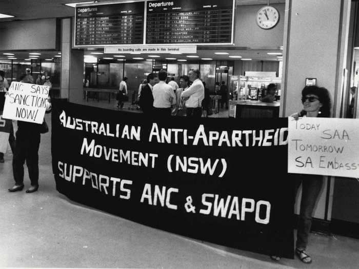 The 1980s then saw turbulence for the carrier as Western nations adopted sanctions against South Africa for its apartheid policies. Flights to the US and Australia were revoked in addition to the countries that had barred South African