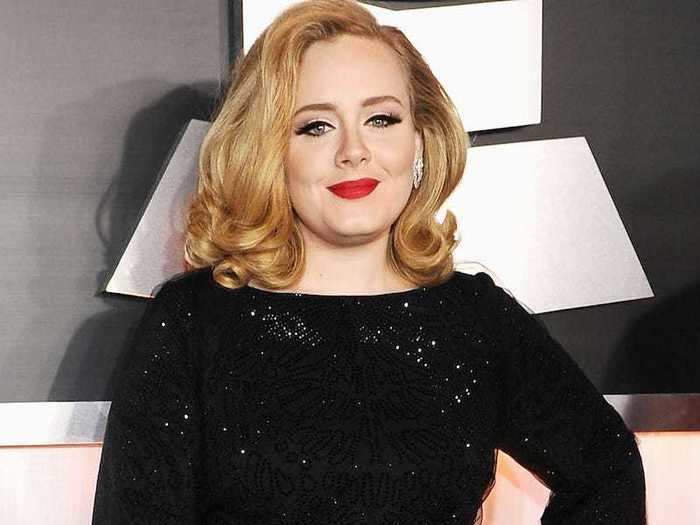 Adele wrote her debut hit "Hometown Glory" in 10 minutes.