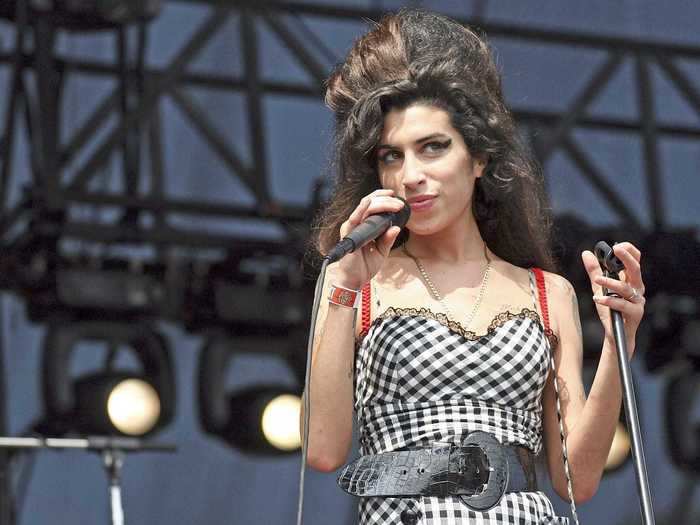 She went to the same performance school as the late Amy Winehouse.