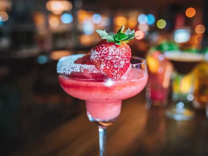 Other frozen or fresh fruits like pomegranate, strawberries, and pineapple can also take your margaritas to the next level.