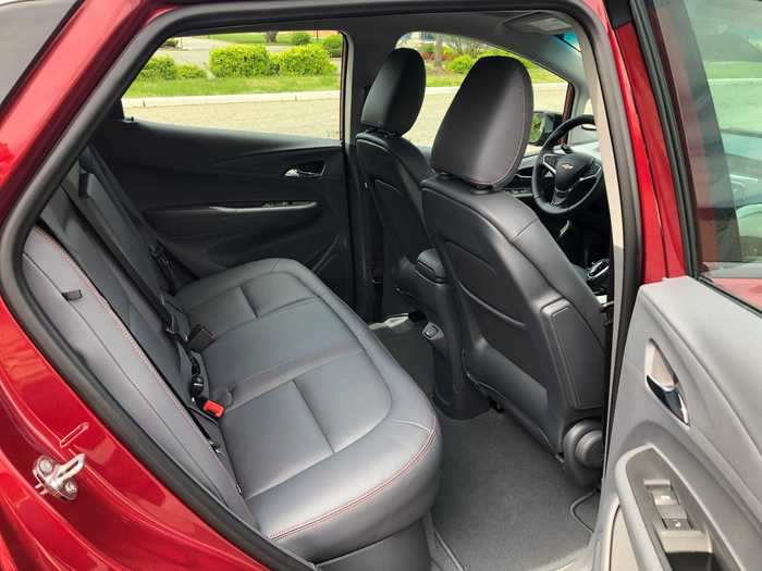 The rear bench seats were also pretty good, for the segment.