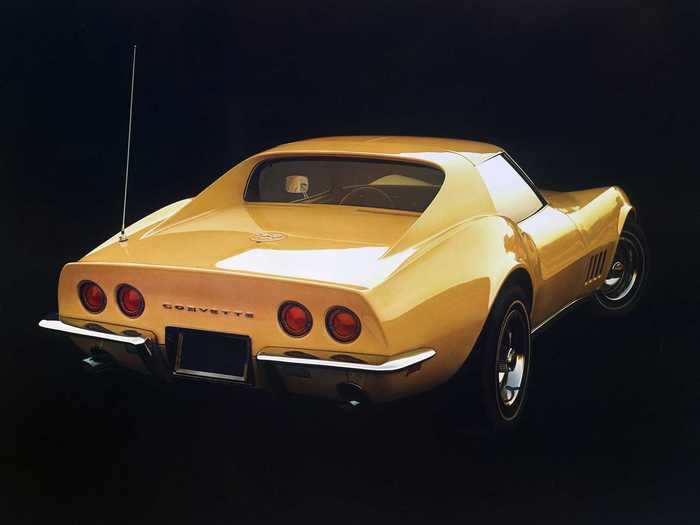 Early C3s came with powerful, ozone-destroying, 435-horsepower big-block engines.