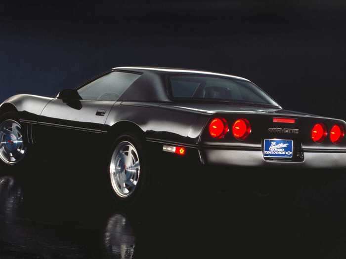 The C4 Corvette was also incredibly aerodynamic.