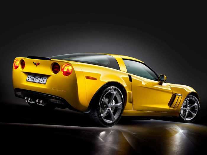 The car is particularly striking in yellow.