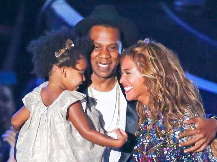 47, 46, and 45. Blue Ivy, Sir, and Rumi Carter