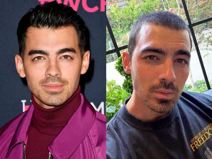 6. Joe Jonas brought back a style that he last wore around 2013.