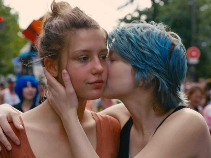 "Blue Is the Warmest Color" won the Palme d