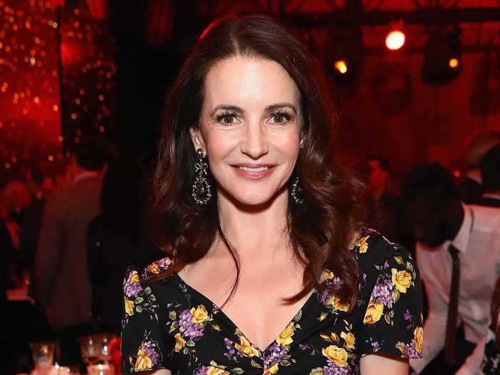 Kristin Davis adopted a daughter when she was 46, much like her "Sex and the City" character, Charlotte.