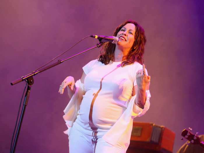 Alanis Morissette had babies at 42 and 45.