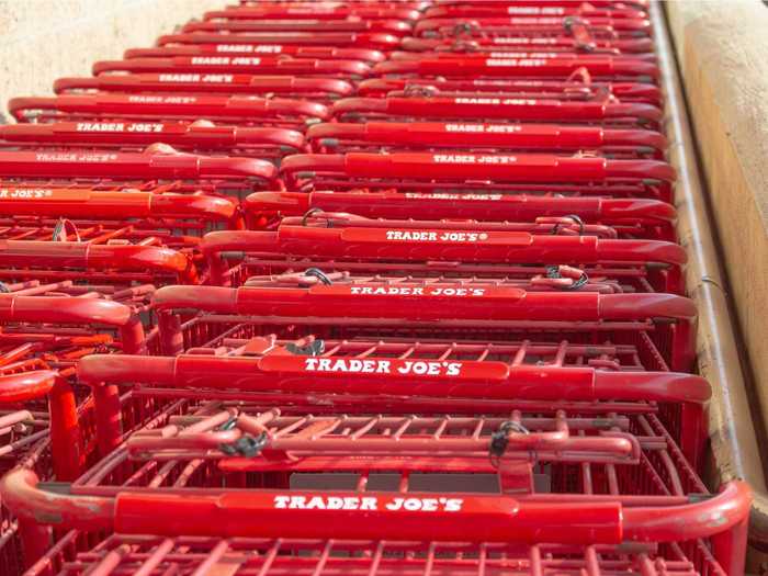 Try not to leave carts at the register.