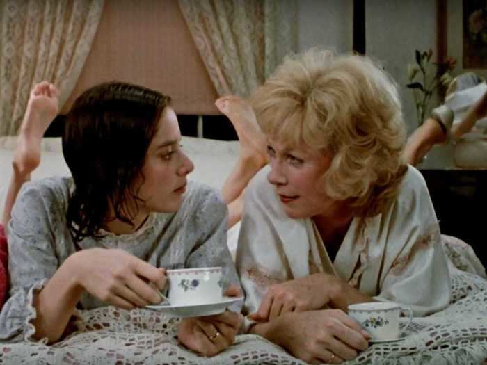 The first appearance by Shirley MacLaine on this list, "Terms of Endearment" centers around the close relationship between mom Aurora and her daughter Emma.