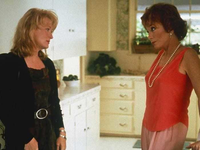 "Postcards from the Edge," another Shirley MacLaine movie, was written by Carrie Fisher and based on her semi-autobiographical novel of the same name.