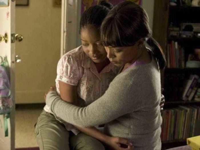 In "Akeelah and the Bee," Angela Bassett plays Tanya, mother to spelling genius Akeelah, played by Keke Palmer.