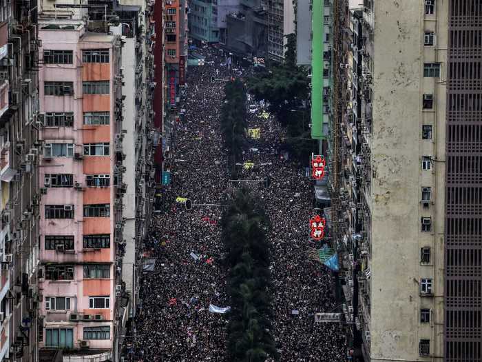 In June, hundreds of thousands of people marched against a bill that would allow Hong Kong residents to be extradited to China for trial. Critics feared it would subject residents in the semi-autonomous region to unfair trials and fewer legal protections.