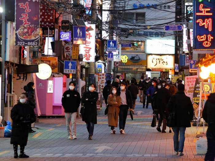 At its most severe, South Korea