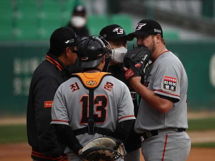 The Korean Baseball Organization (KBO) is opening in phases. On May 5, KBO had its opening game, which was originally scheduled for March 28. They played without fans in the stands.