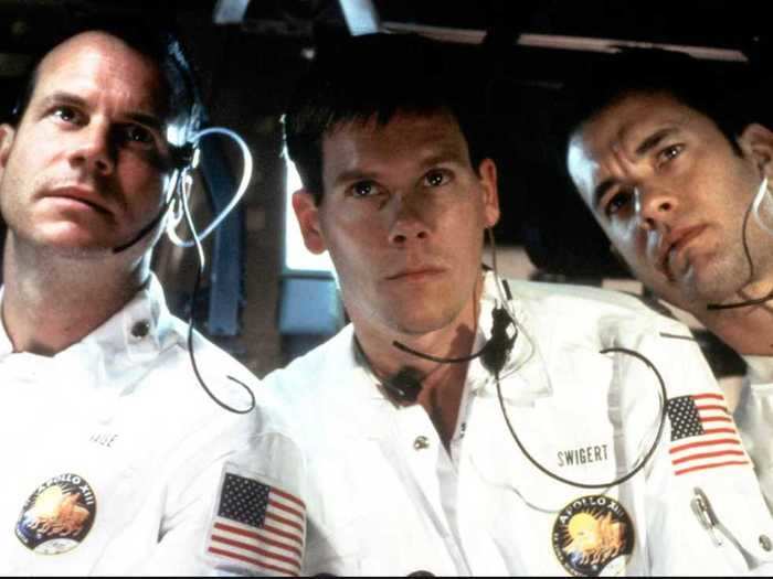 The 1995 film "Apollo 13" tells the true story of a failed mission to the moon.