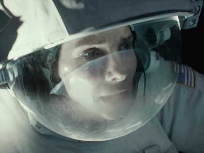 Sandra Bullock starred in the 2013 film "Gravity," which follows an astronaut as she drifts into deep space.