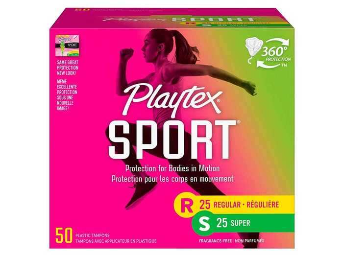 Playtex Sport Tampons with Flex-Fit Technology