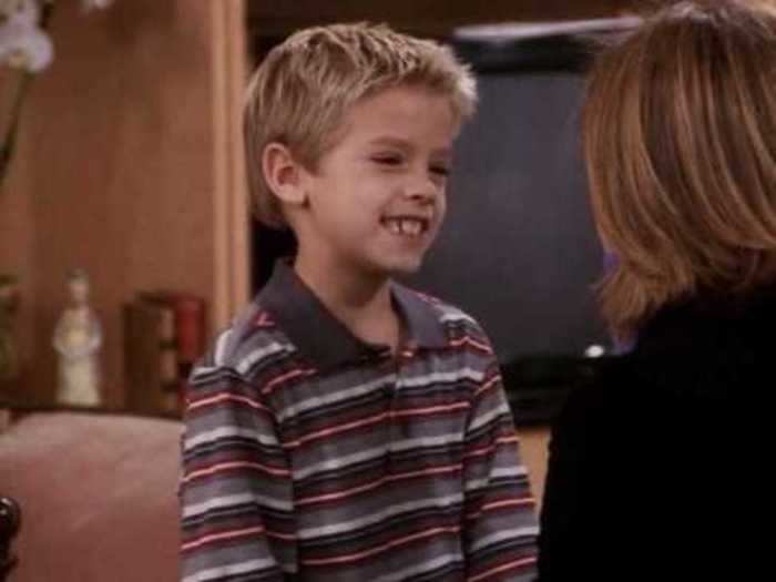 Prior to finding fame on Disney Channel, Cole Sprouse played Ross and Carol