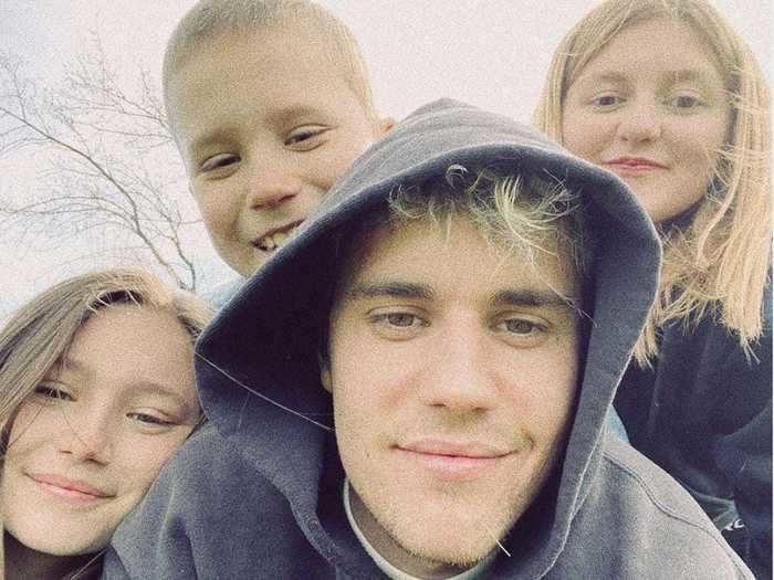 Justin Bieber visited his family in Canada, although they weren