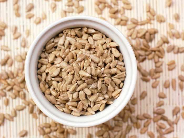 Topping and filling a loaf with seeds of any kind will add some texture to a moist bread.