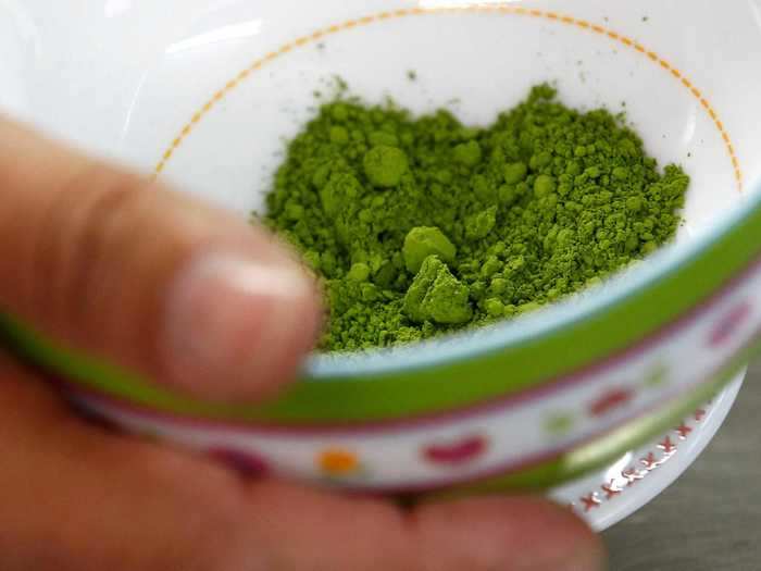 You can also try using matcha powder.