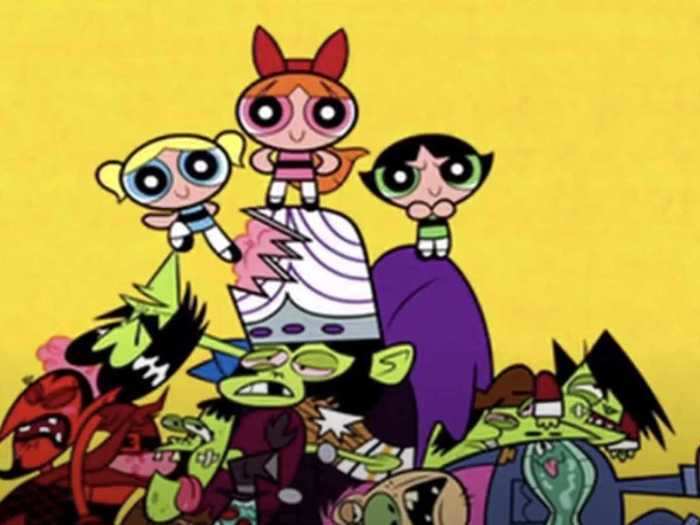 "The Powerpuff Girls" is a cartoon about three super-powered sisters who juggled crime-fighting with homework.