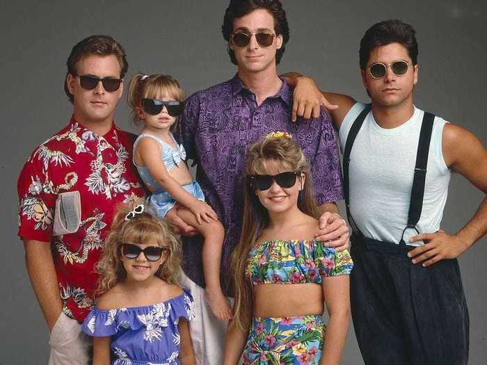 "Full House" chronicled the life of a widowed father, his brother-in-law, and his best friend as they raised his three daughters after the death of their mother.