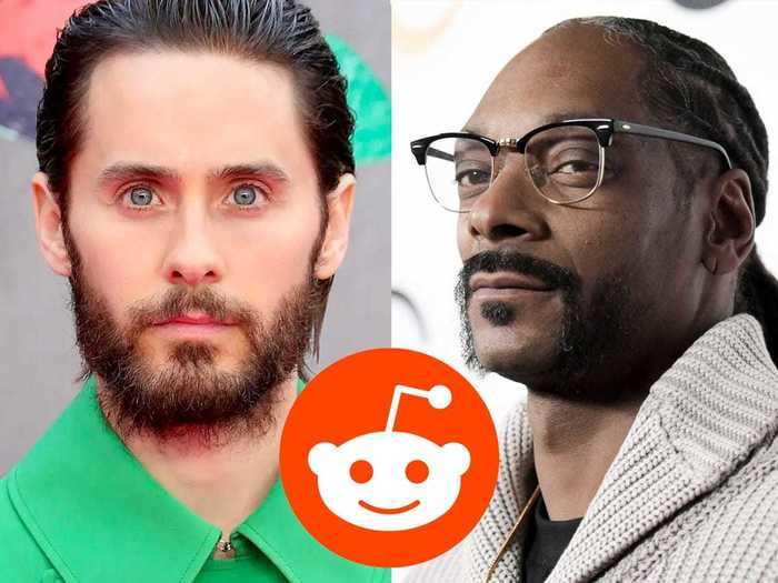 Snoop Dogg and Jared Leto are partial owners of Reddit.